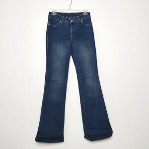 Minelli Wide Leg Strech Jeans Dark Blue